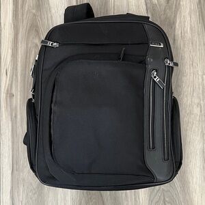 Kingsford Tumi Black and Gray Backpack